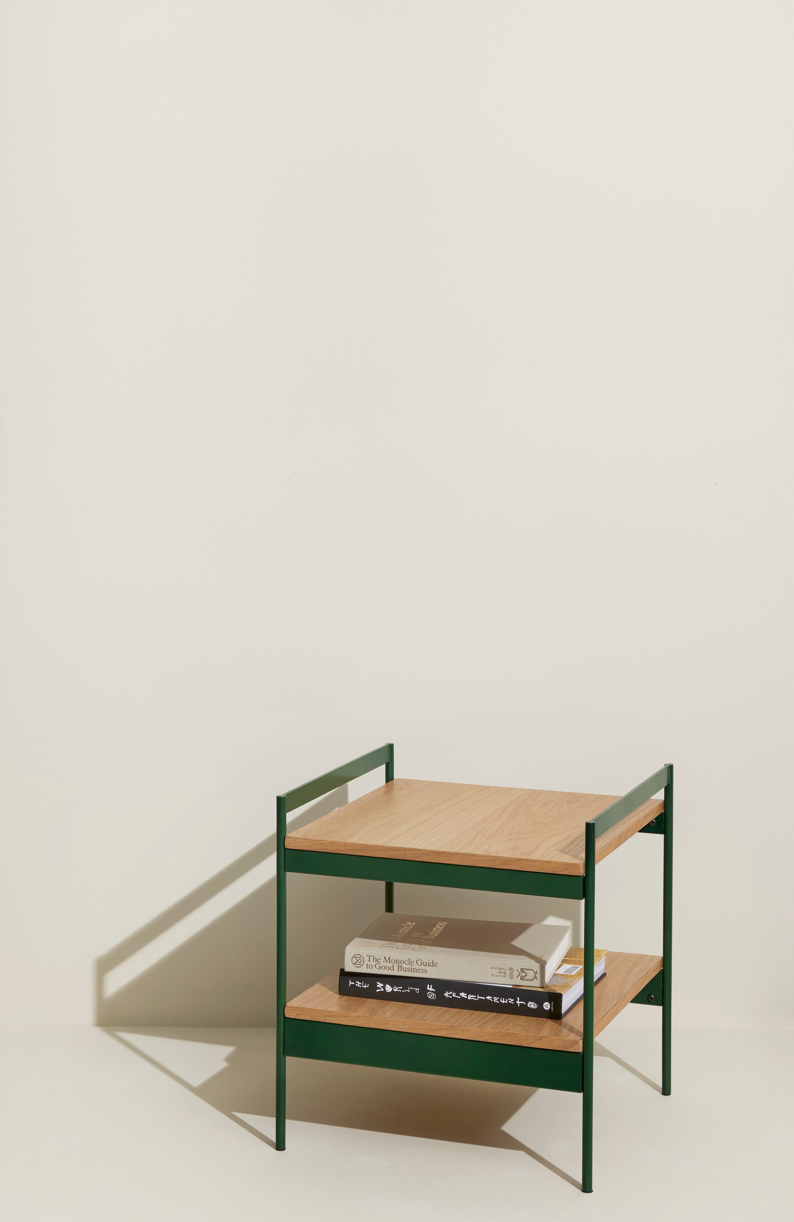 Jaunty Side Table Green/Natural