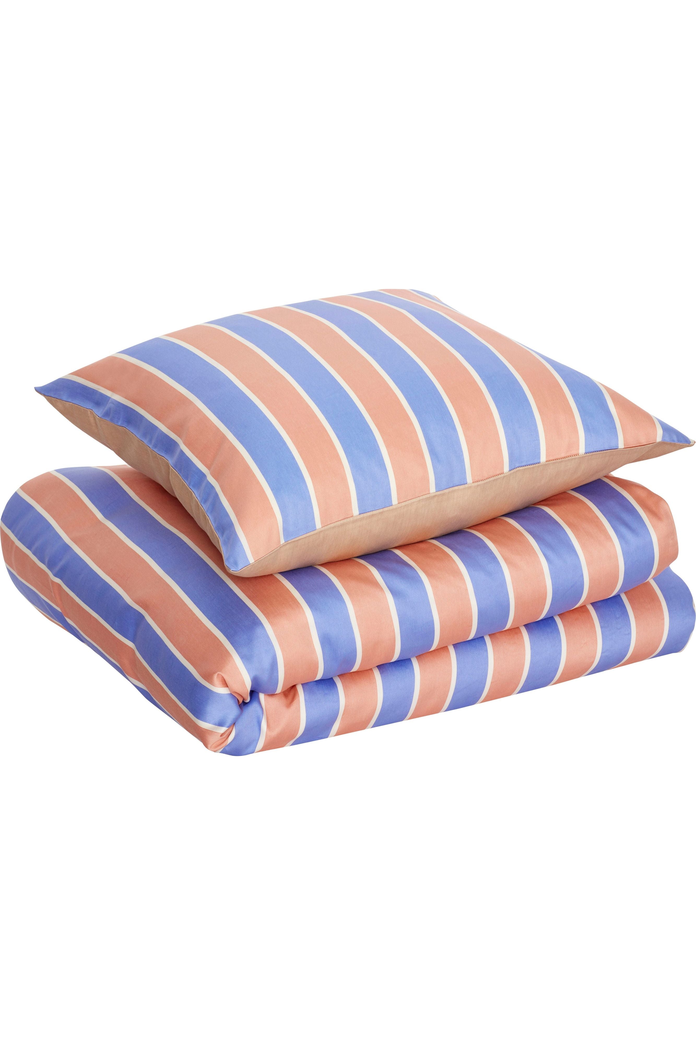 Solace Linge de lit 60X63 140X200 Bleu/Orange