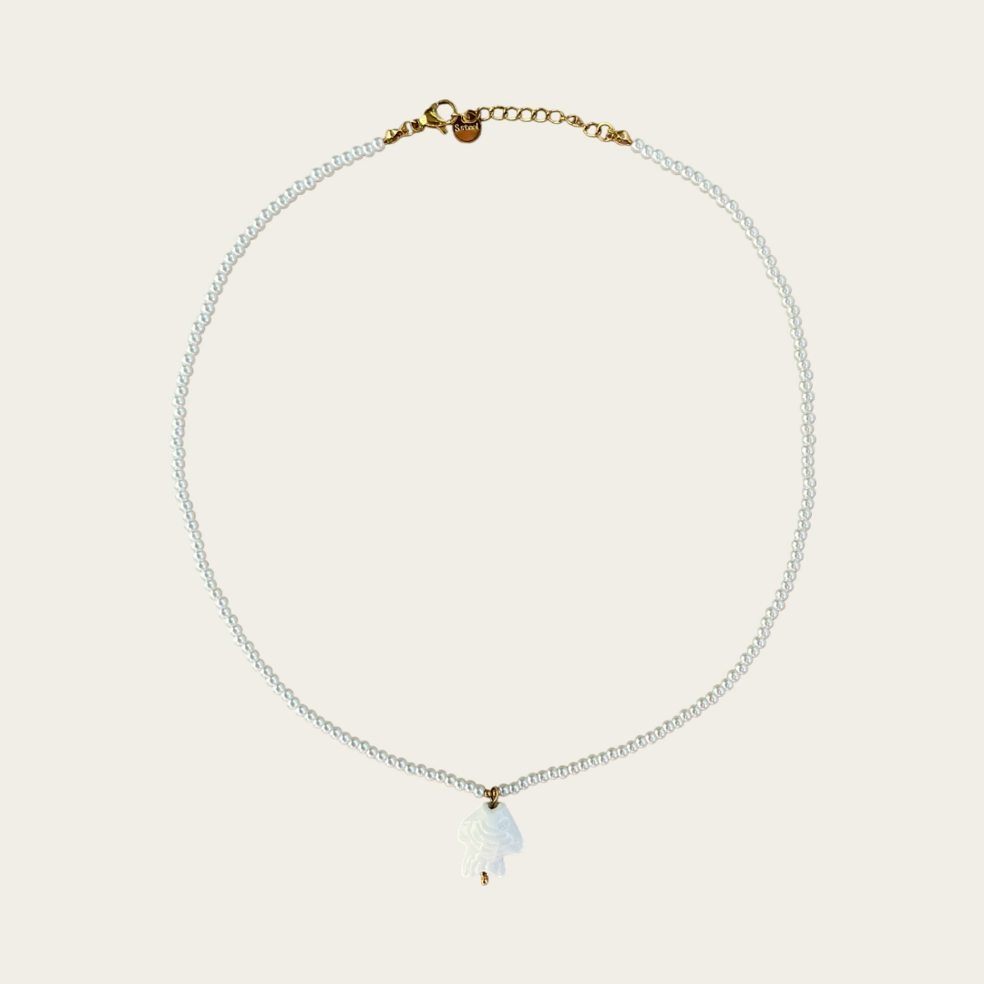 White Marina Necklaces