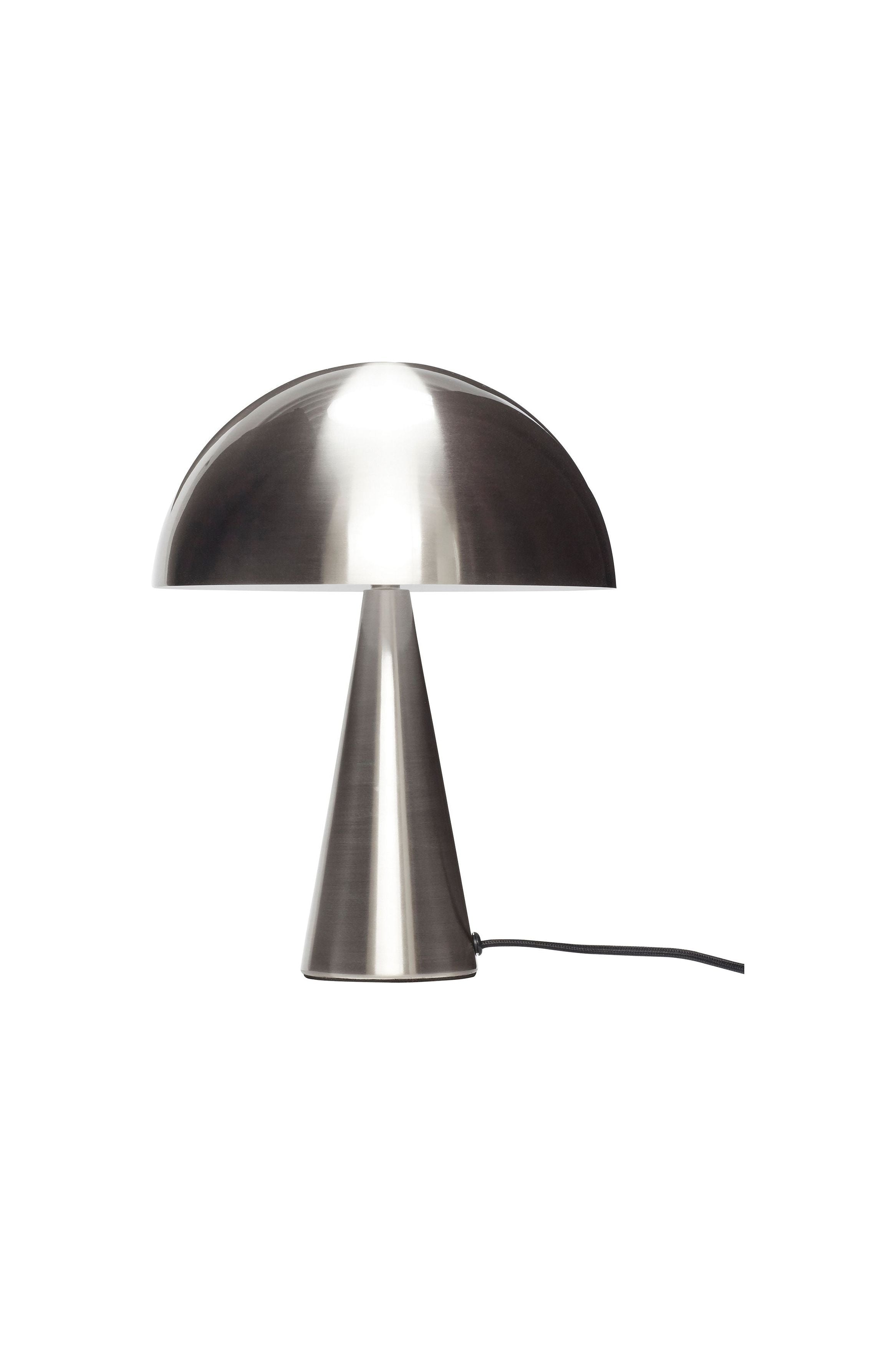 Mush Lampe de table Mini Nickel