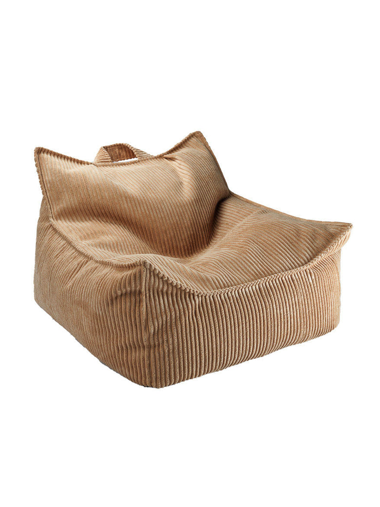 Toffee Corduroy Bean Bag Chair