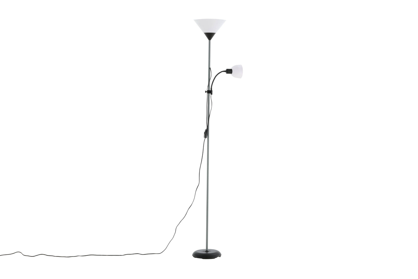 Bagasi Floor Lamp - Grey/White