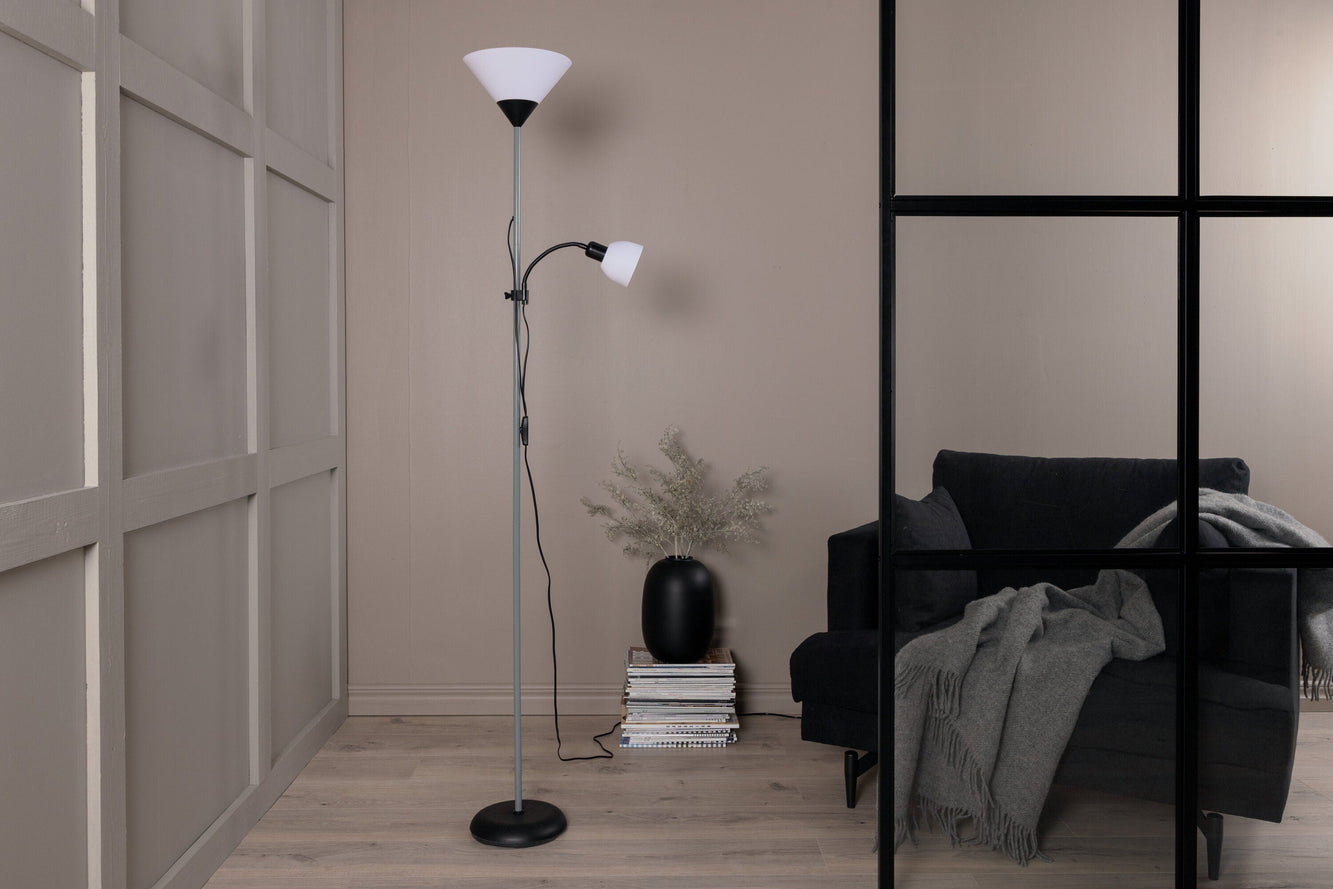 Bagasi Floor Lamp - Grey/White