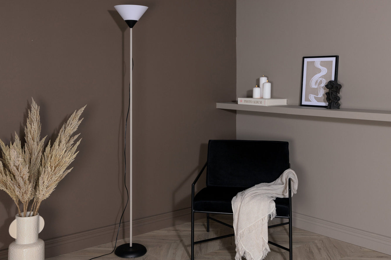 Batang Floor Lamp - Beige/White