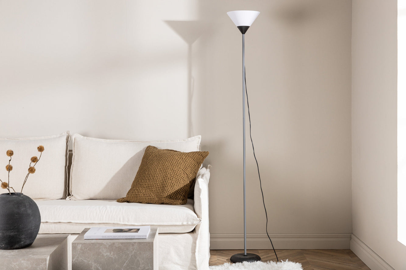 Batang Floor Lamp - Light Grey/White