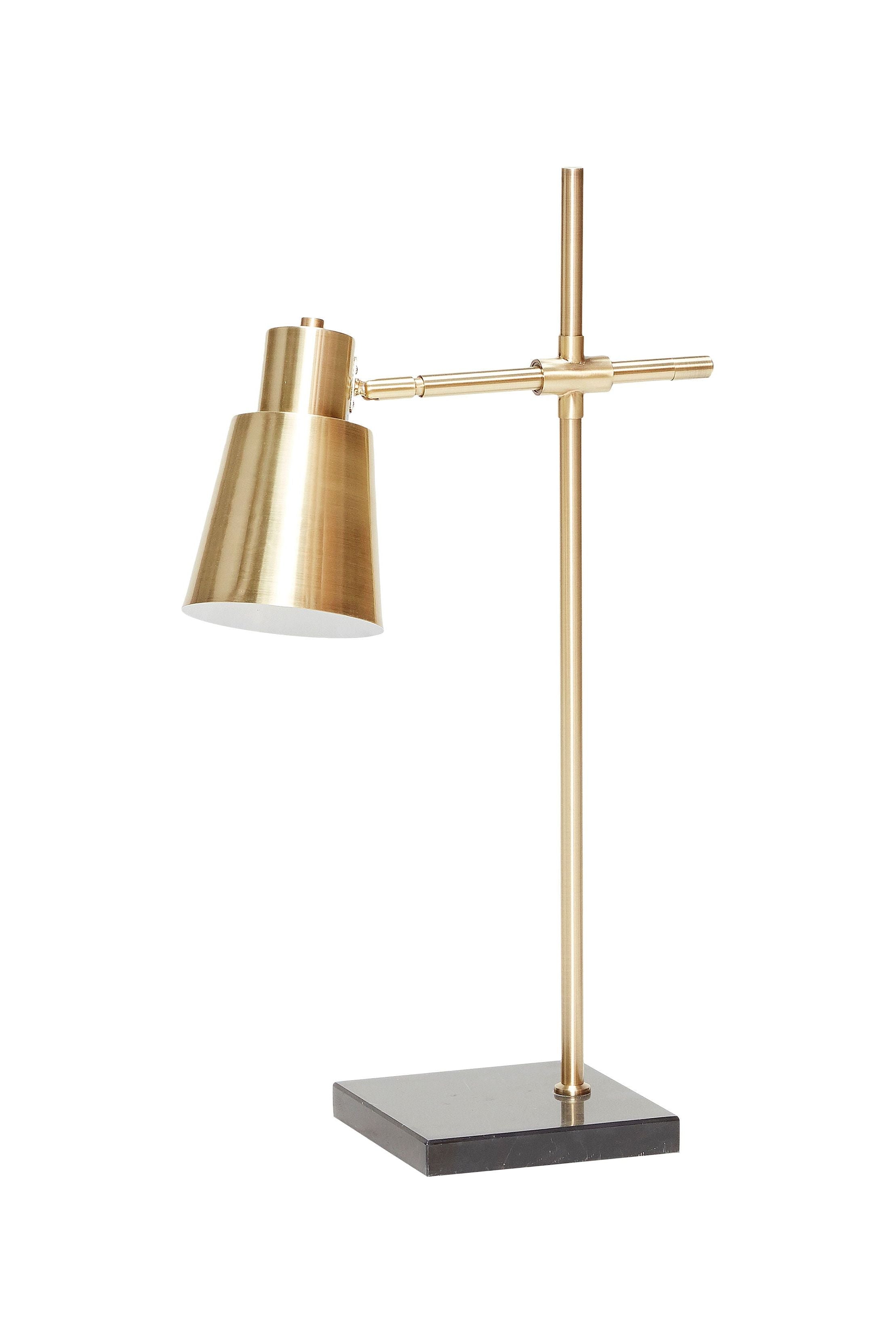 Fusion Table Lamp Brass