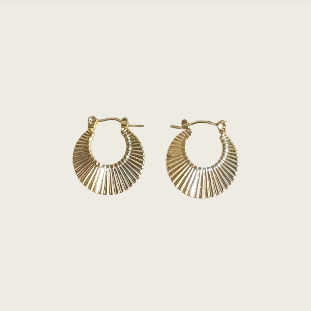 Sun earrings
