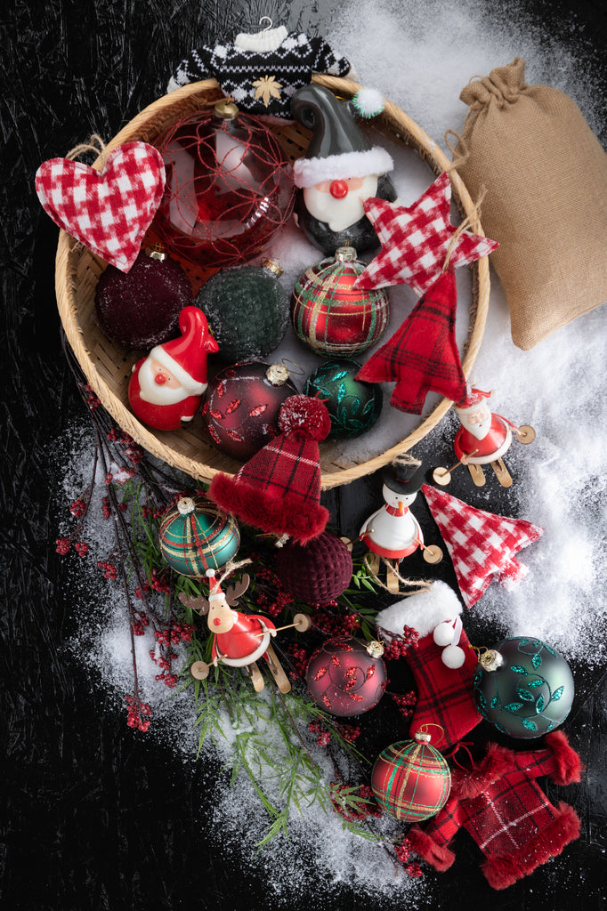 Boîte de 4 Boules de Noël