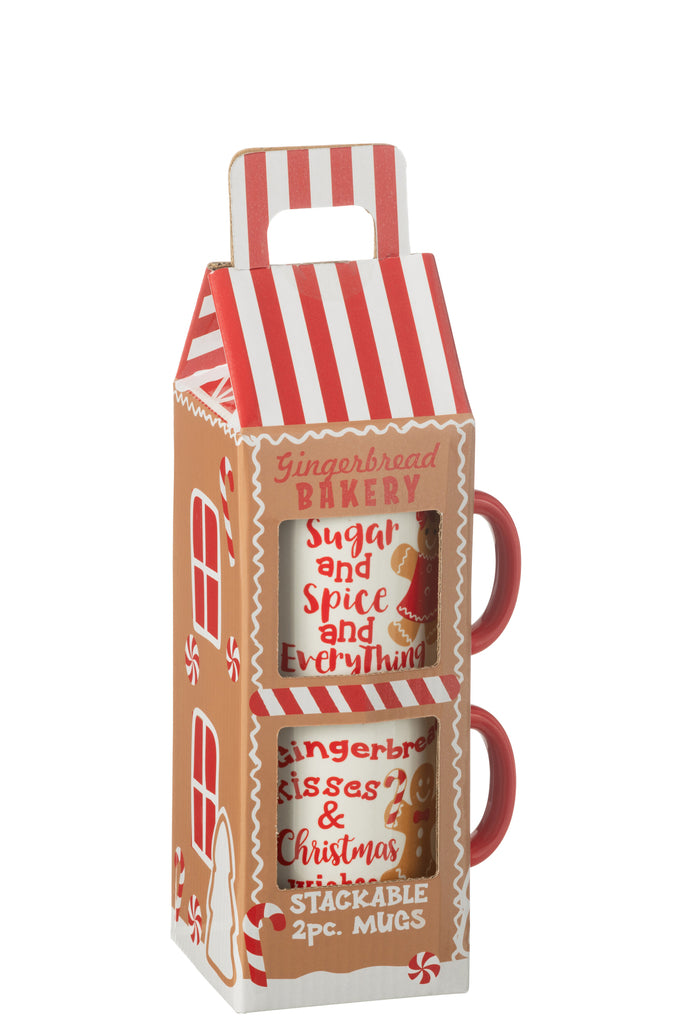 Lot de 2 mugs en coffret cadeau