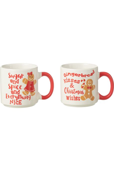 Lot de 2 mugs en coffret cadeau