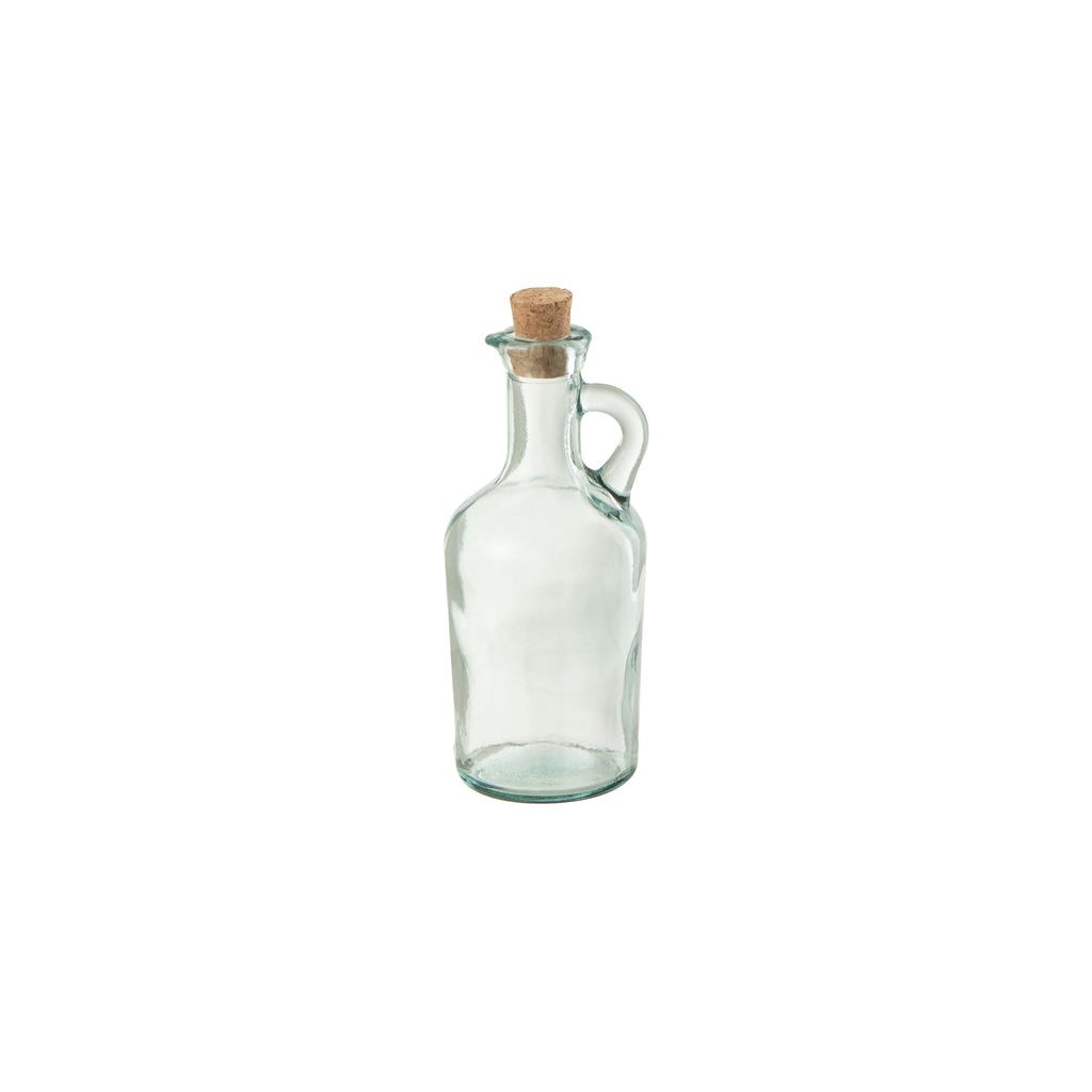 Round Spout Carafe in Recycled Glass Cork
