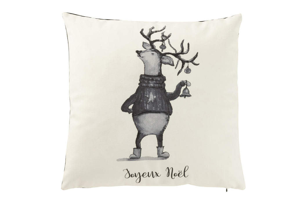 Deer+Sweater Cushion