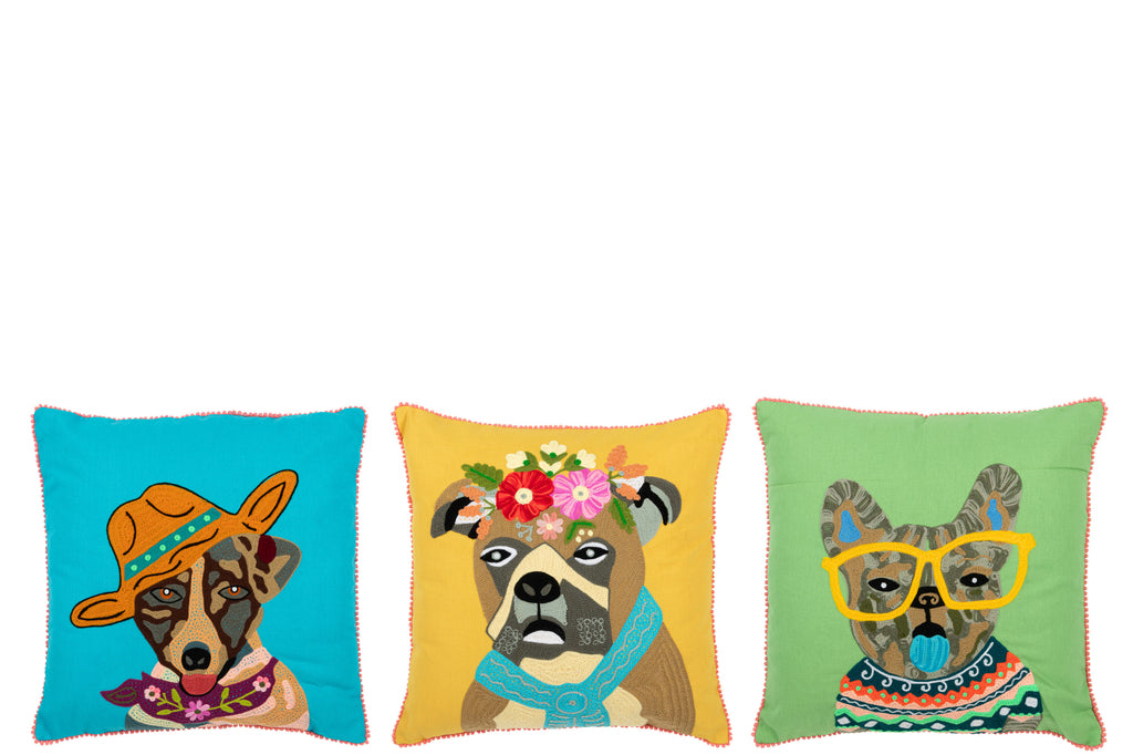 Coussin Dog, assortiment de 3