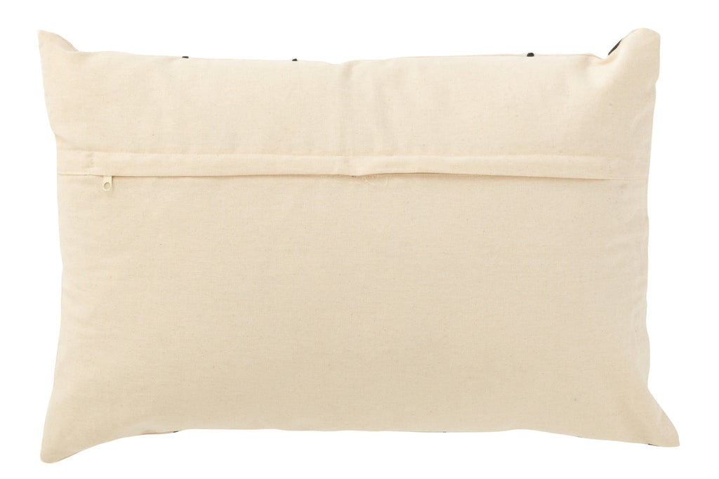 Face Cushion in Cream Cotton 