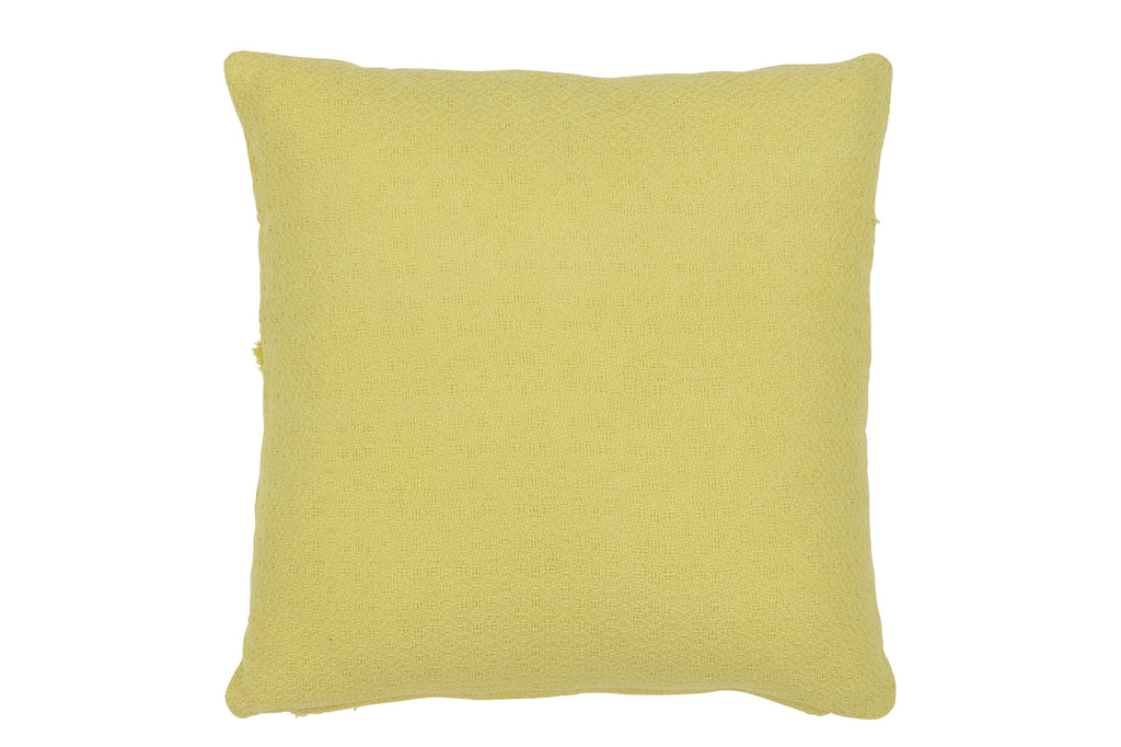 Leaf pattern cushion