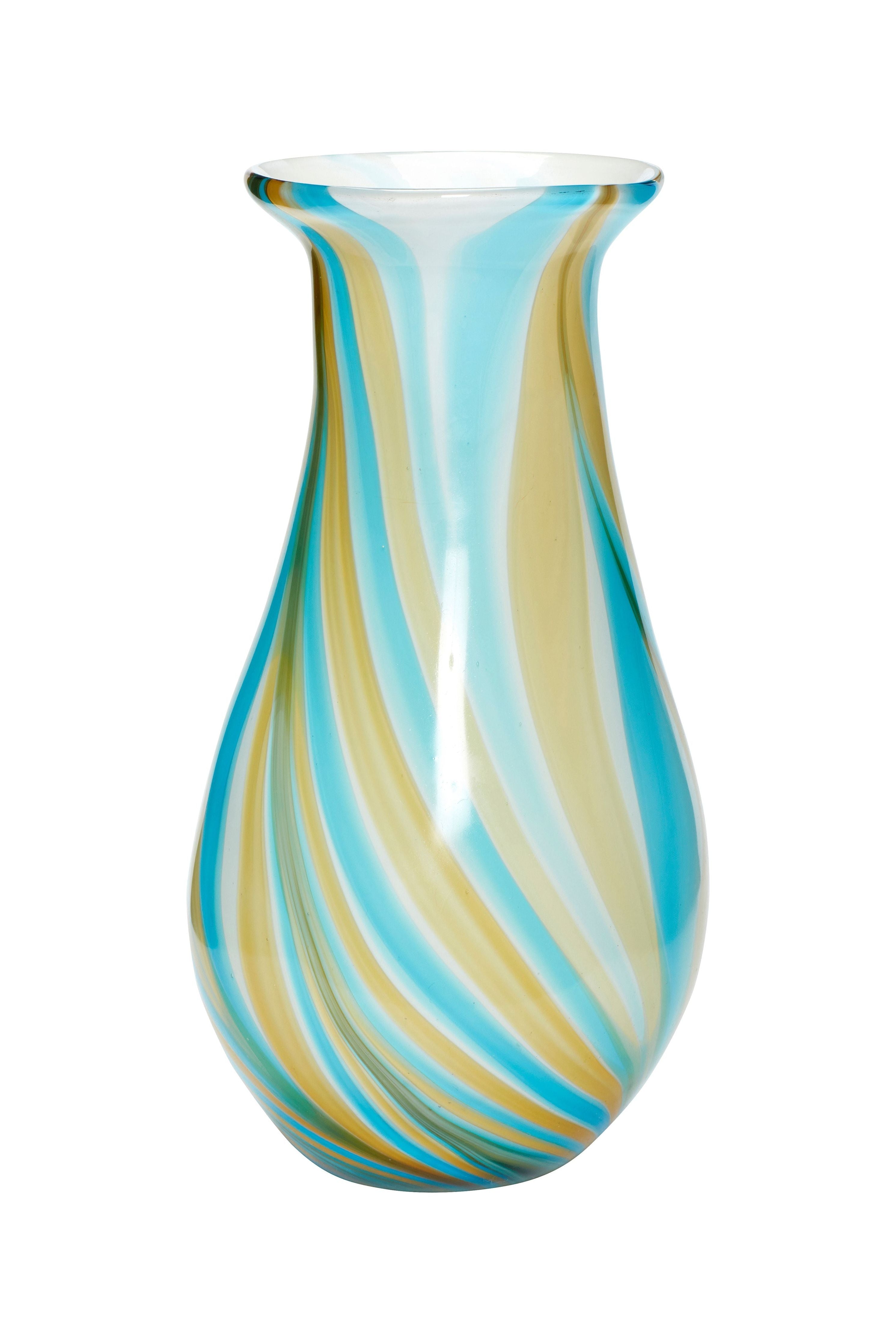 Kaleido Vase Blau/Gelb