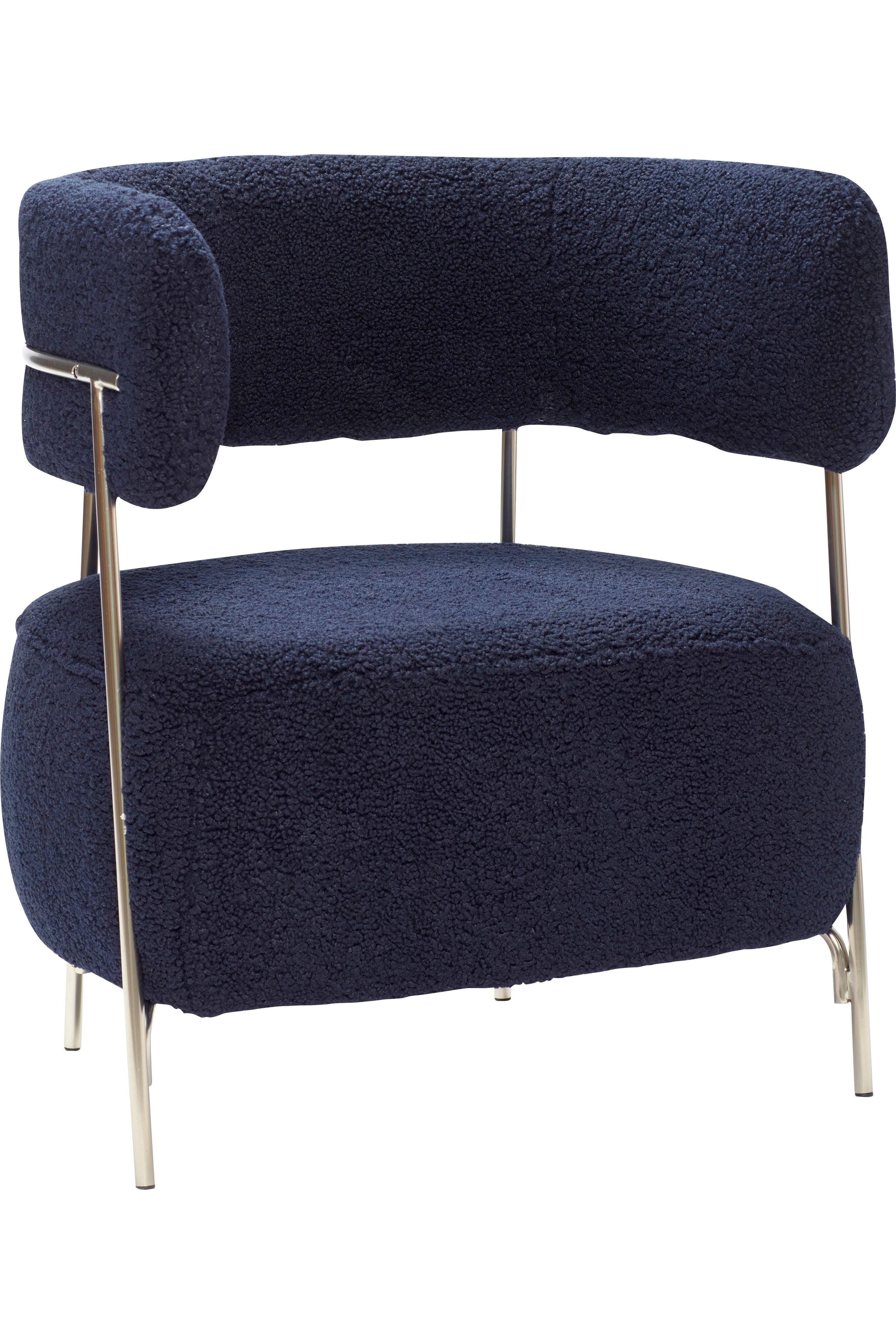 Teddy Lounge-Sessel Blau