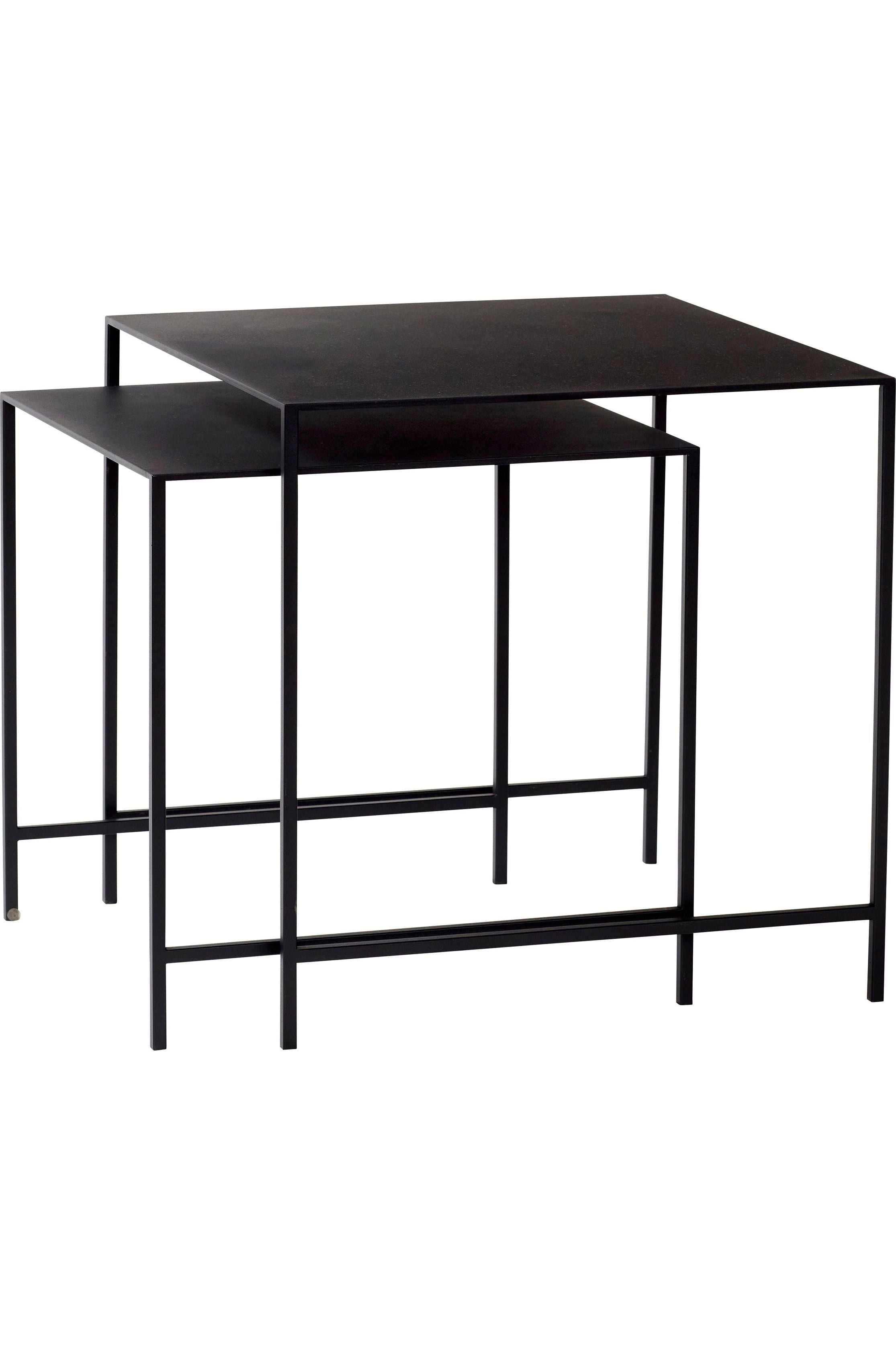 Duo Tables Black (set of 2)