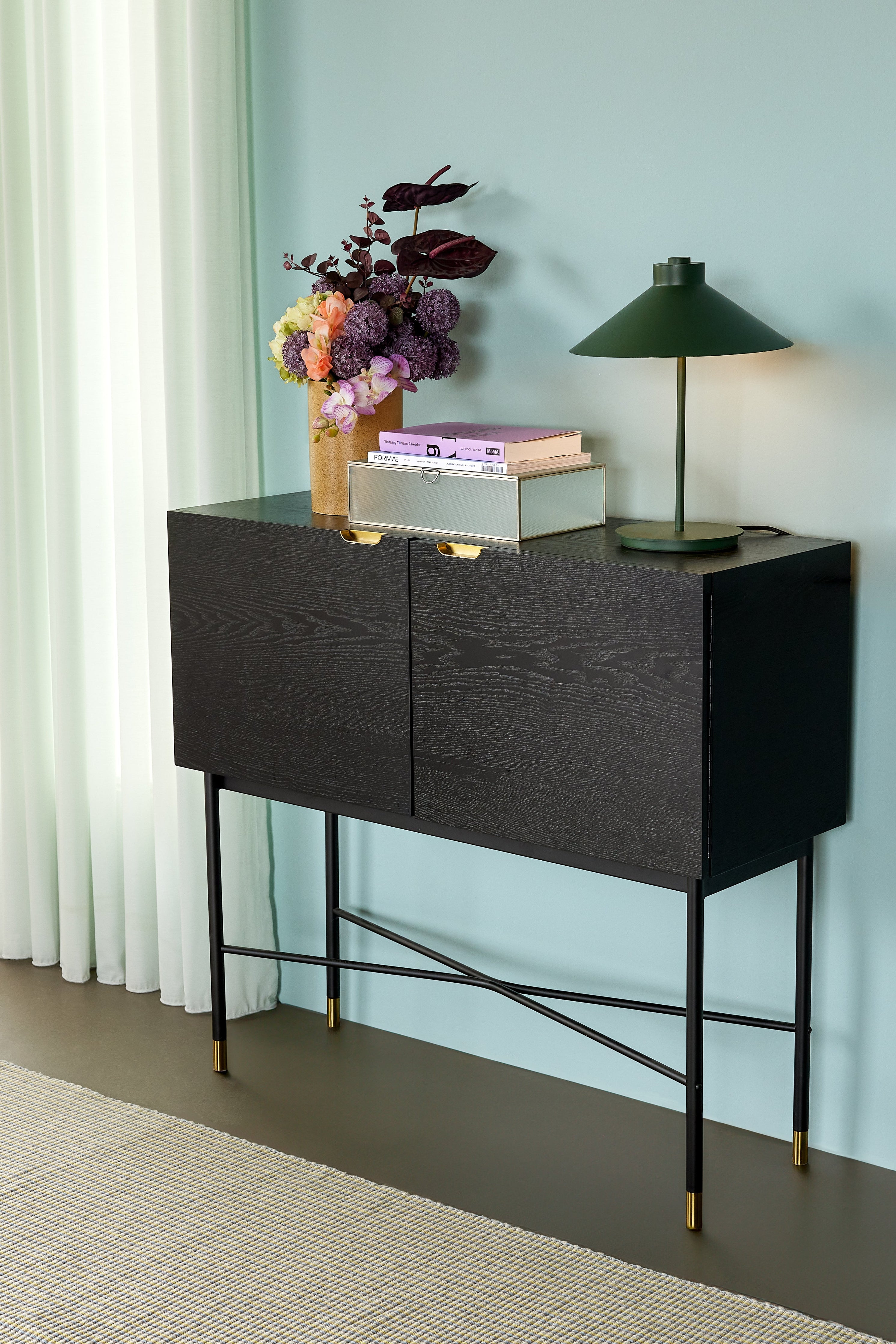 Norm Console Table Black