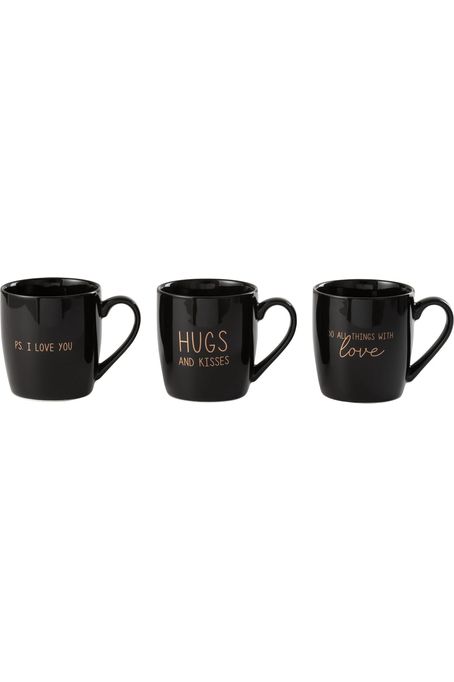 Mug Love assortiment de 3