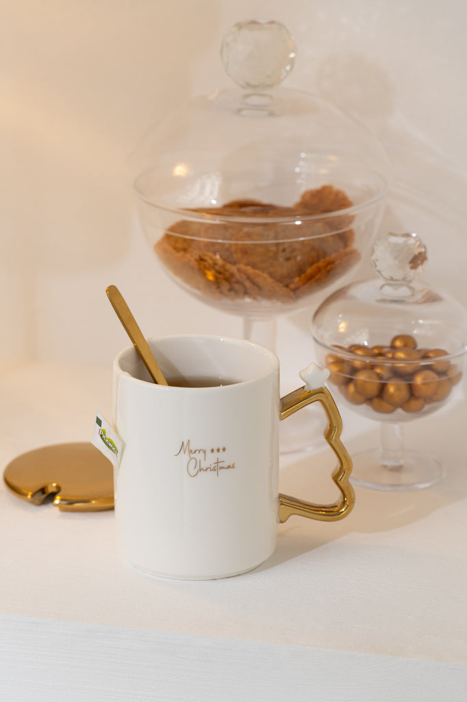 Tasse et Cuillère de Noël Assortiment de 3