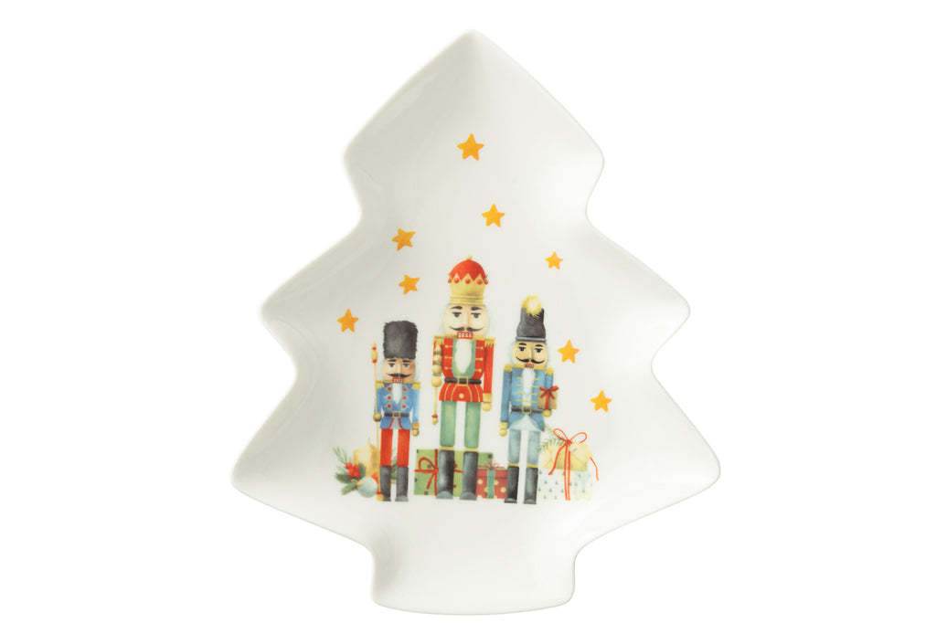 Nutcracker Tree Plate in Gift Box