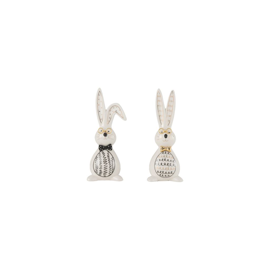 Robert Ceramic Rabbit - Small Assortment of 2