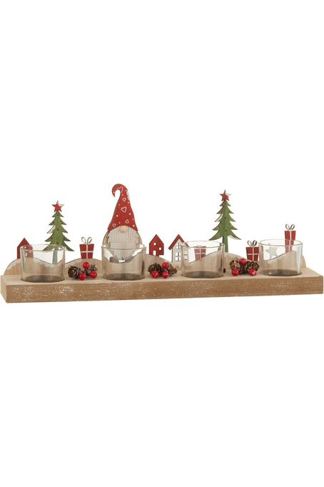 Weihnachtskerzenhalter – 4er-Set