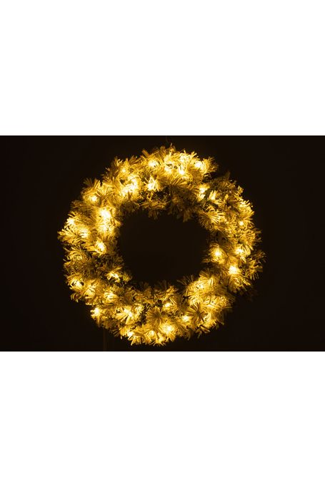 Couronne de Noël + LED