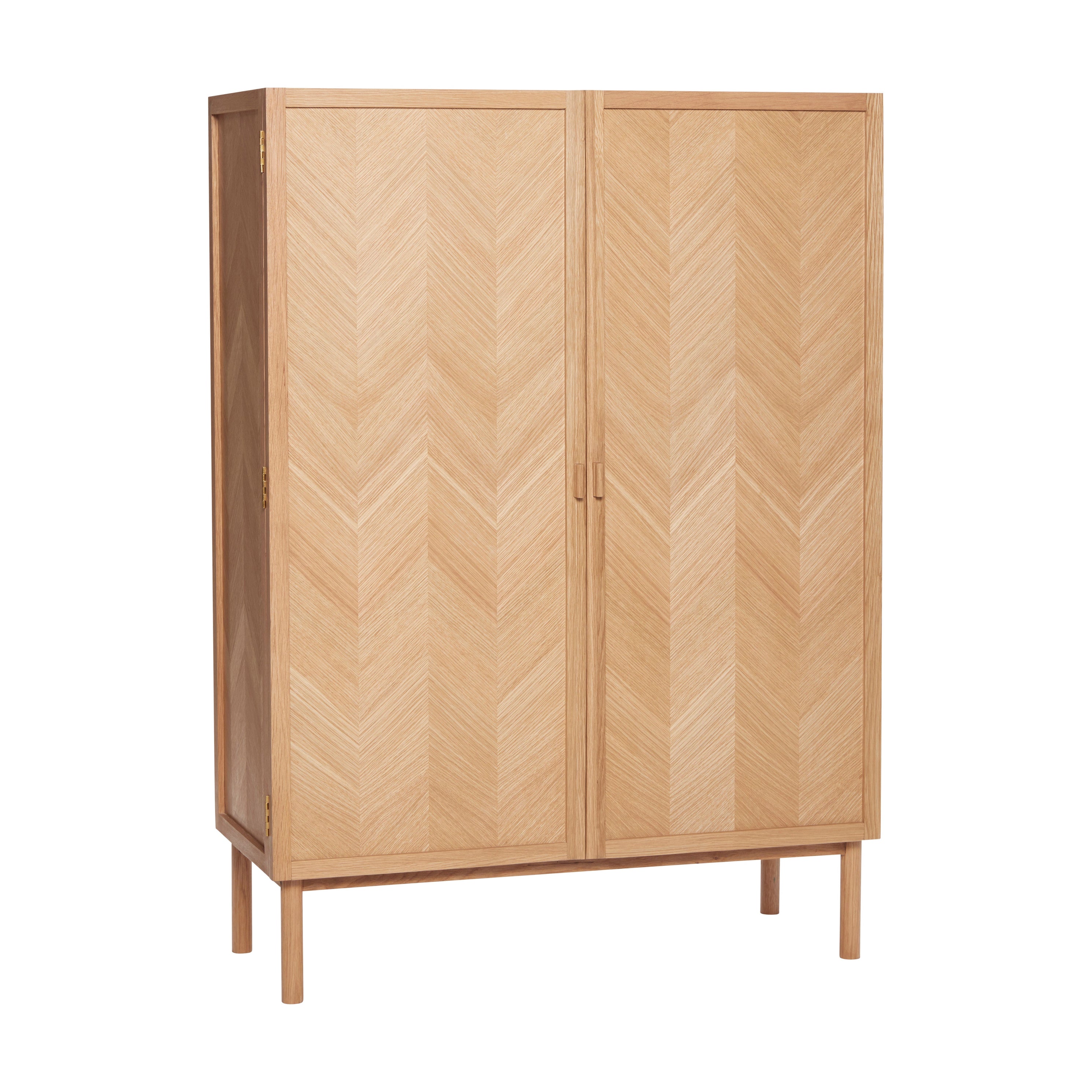 Herringbone Cabinet Medium Natural