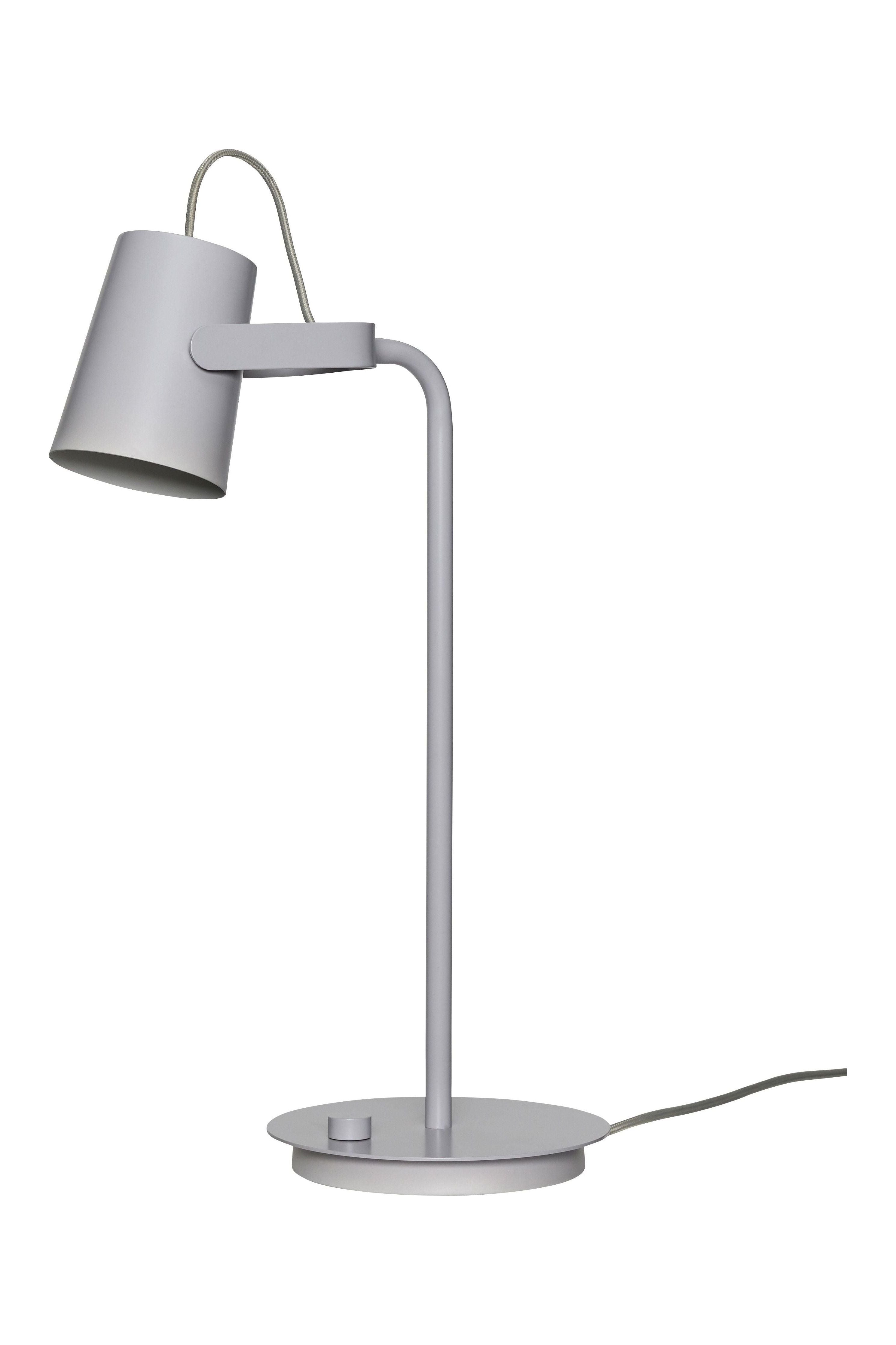 Lampe de Table Ardent Gris Clair