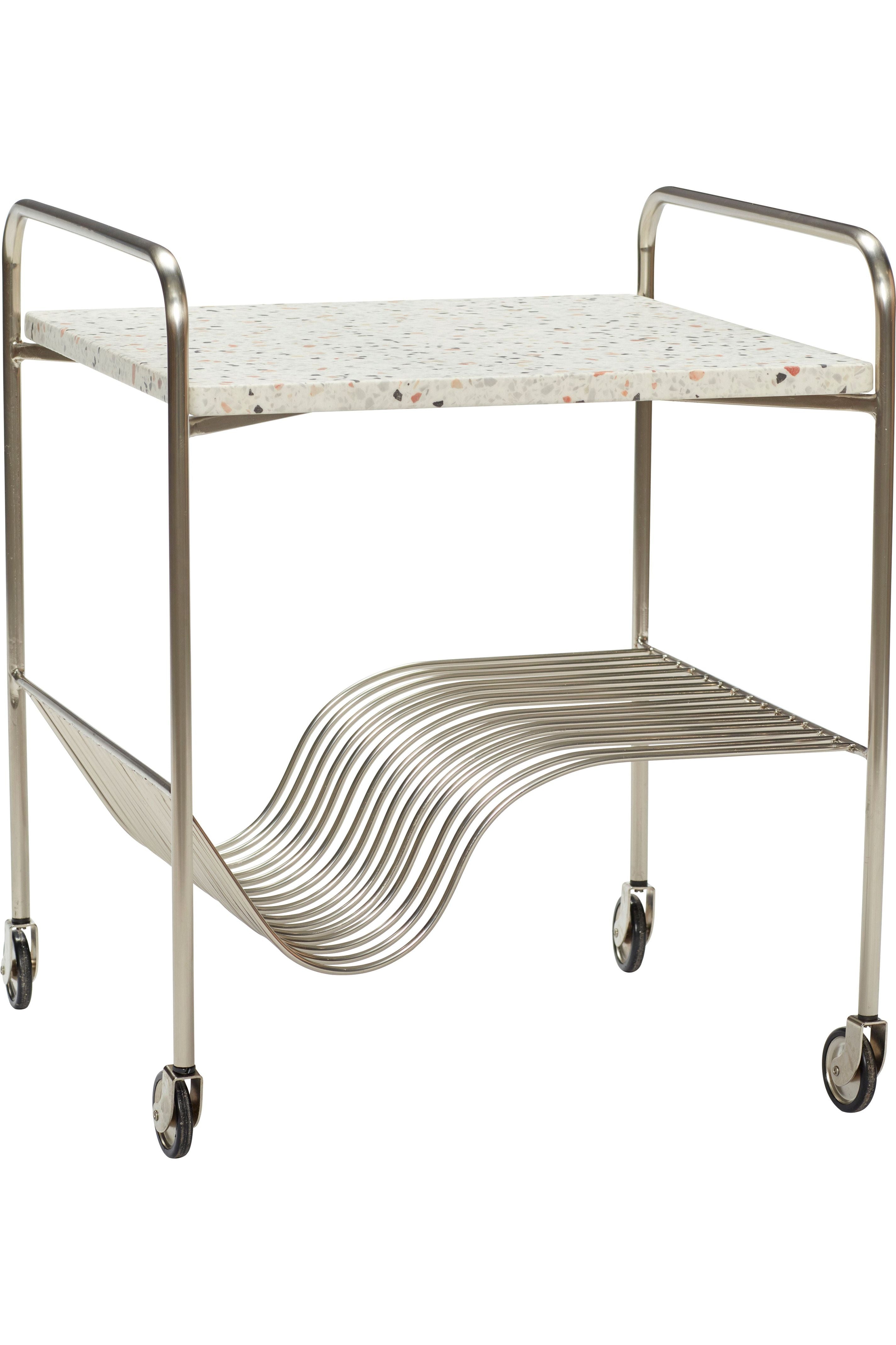 Wave Chariot Terrazzo/Nickel