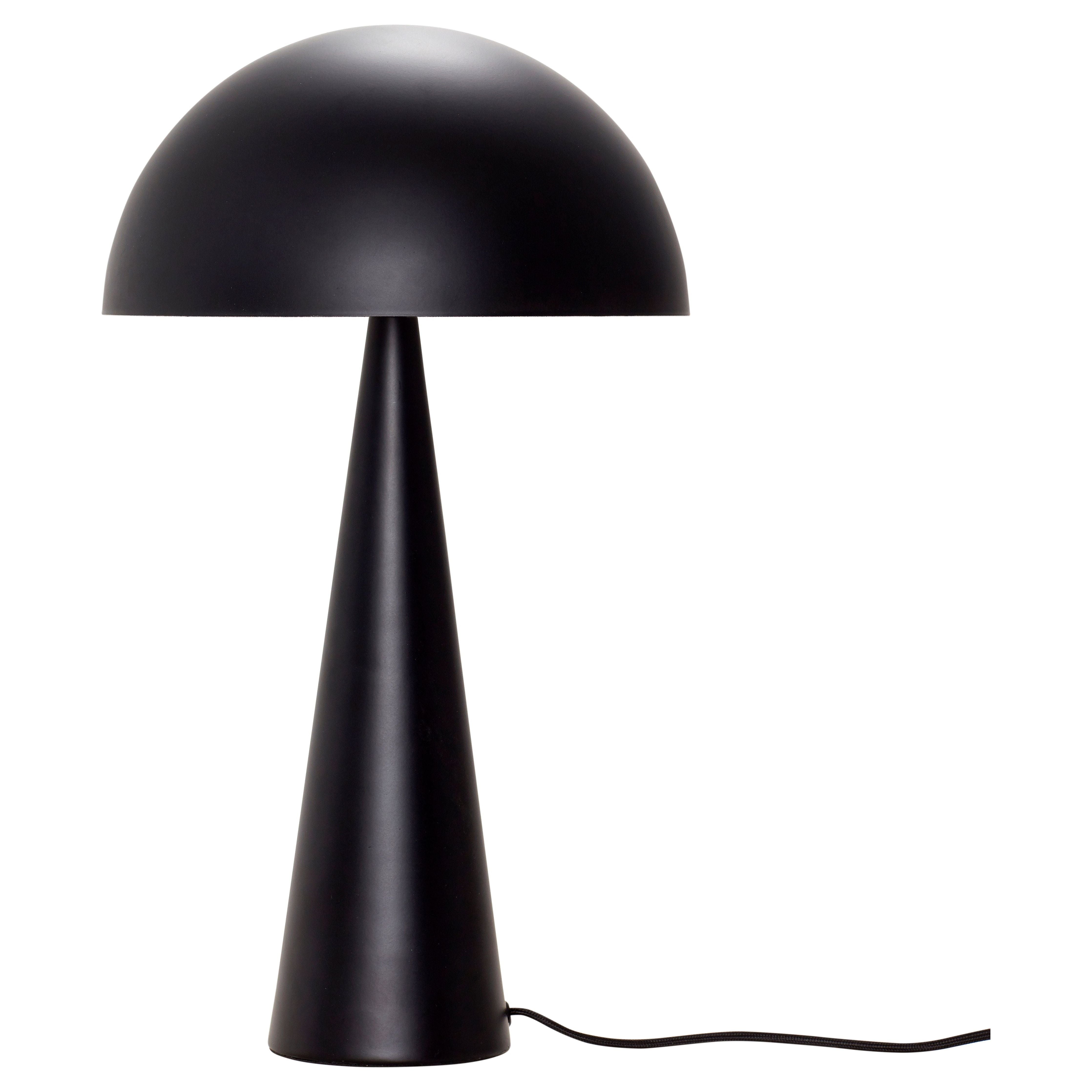 Mush Table Lamp High Black